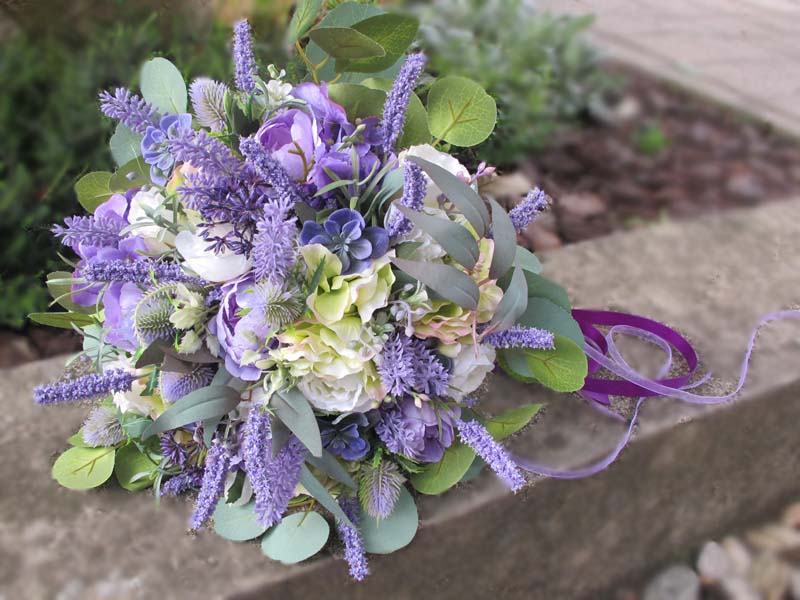 Brillant Flowers - Lilac Rustik